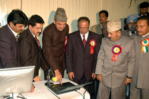 Rajan Sachdev with Ghulam Nabi Azad